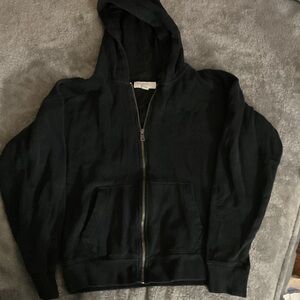 Aeropostale Black Hoodie with Zipper
